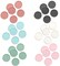 We R Memory Keepers Cinch Binding Discs 54/Pkg-Assorted Colors 60000458 by American Crafts